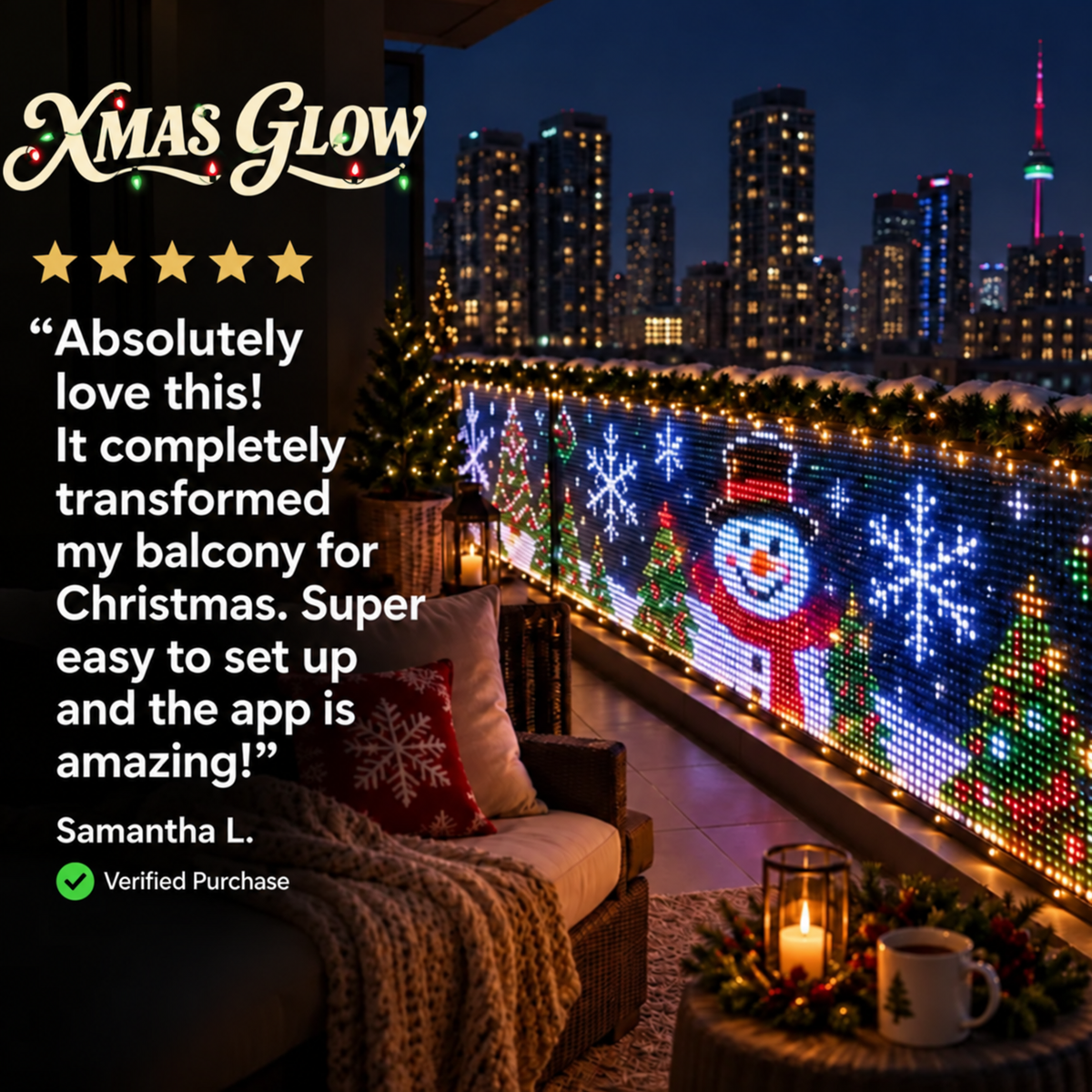 X-MAS GLOW™ - Balcony Lights 🎄✨